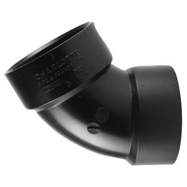 ELBOW 60 ABS DWV 2